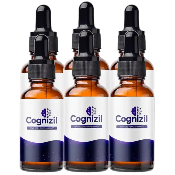 Six bottles of Cognizil with money-back guarantee